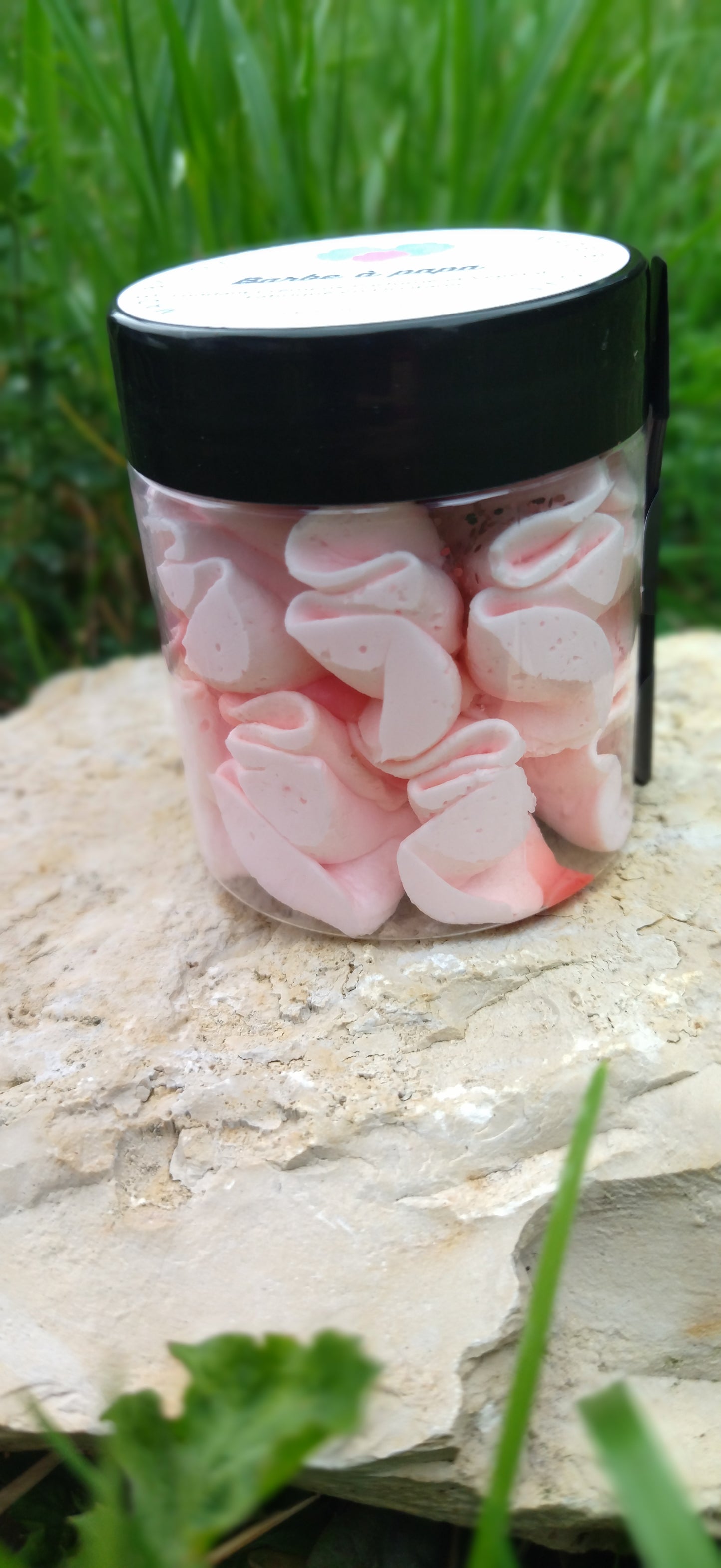 Fondant crémeux  "Barbe à papa"