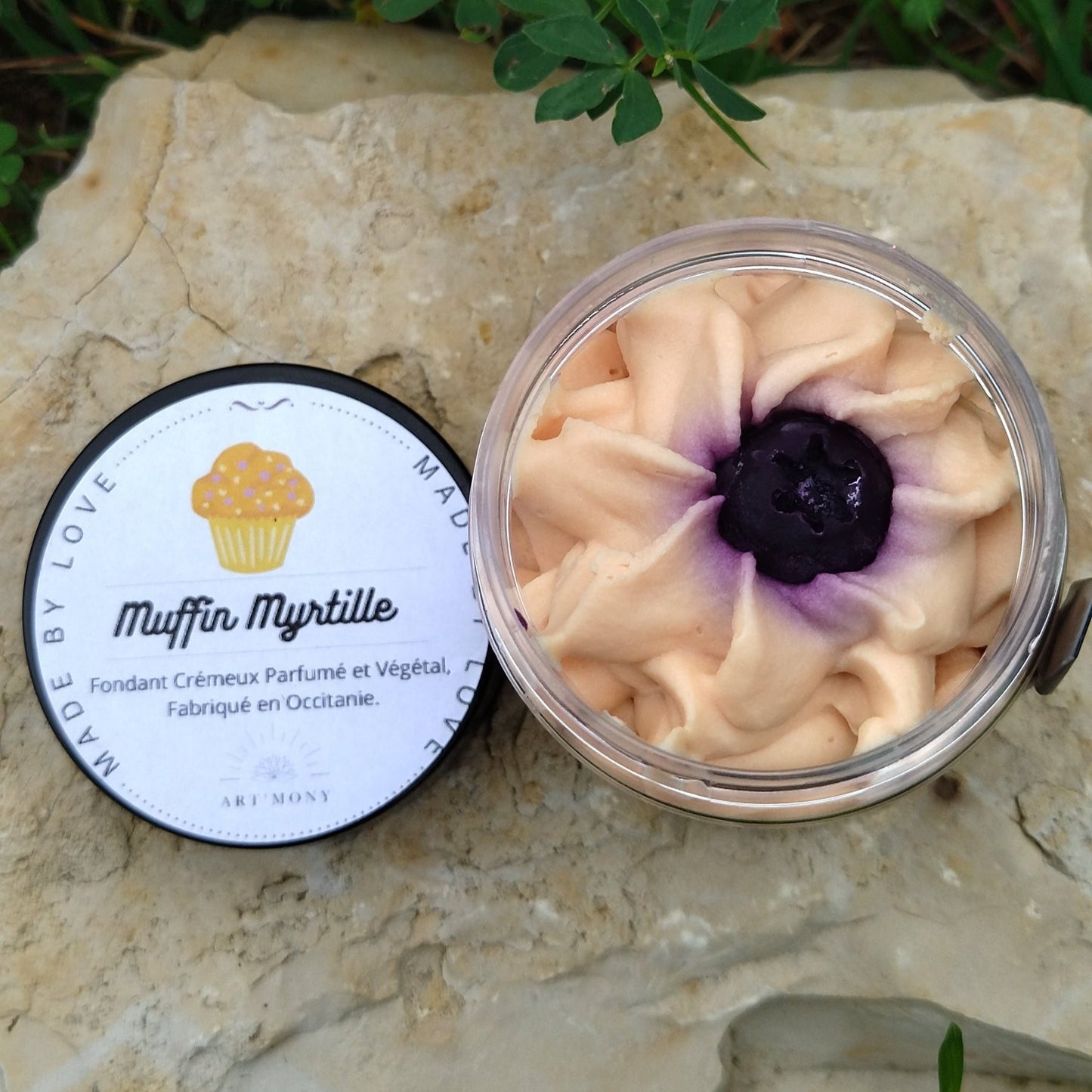 Fondant crémeux  "Muffin Myrtille"