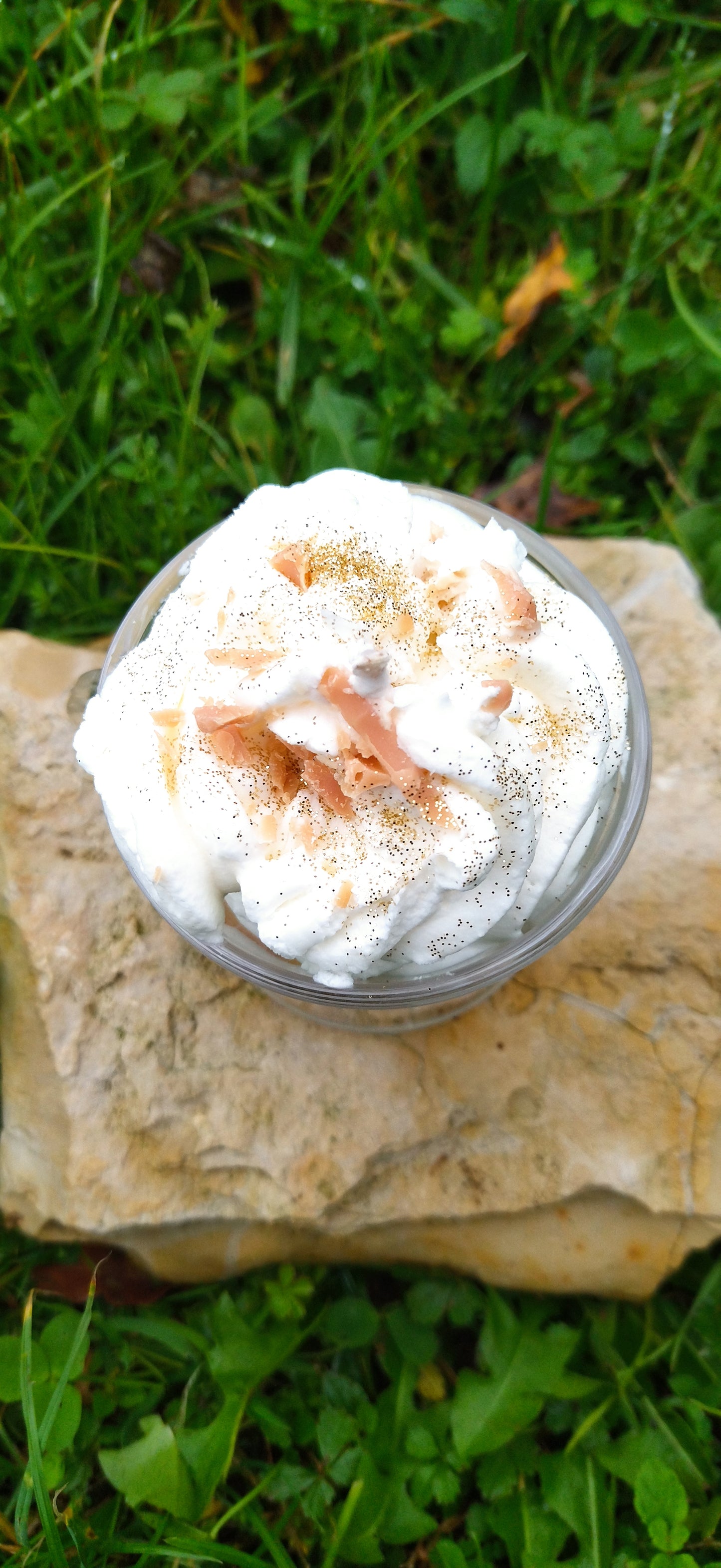 Bougie tarte au citron meringuée