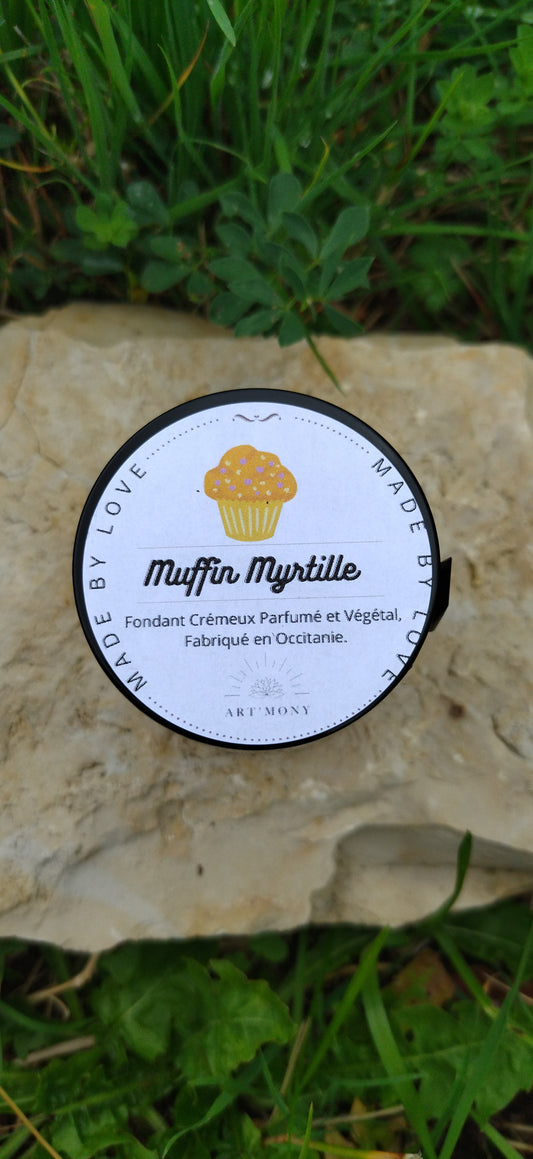 Fondant crémeux  "Muffin Myrtille"